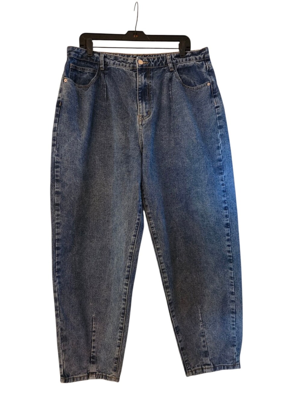 Pretty Little Thing Jeans Baggy Barrel Y2K Size 12